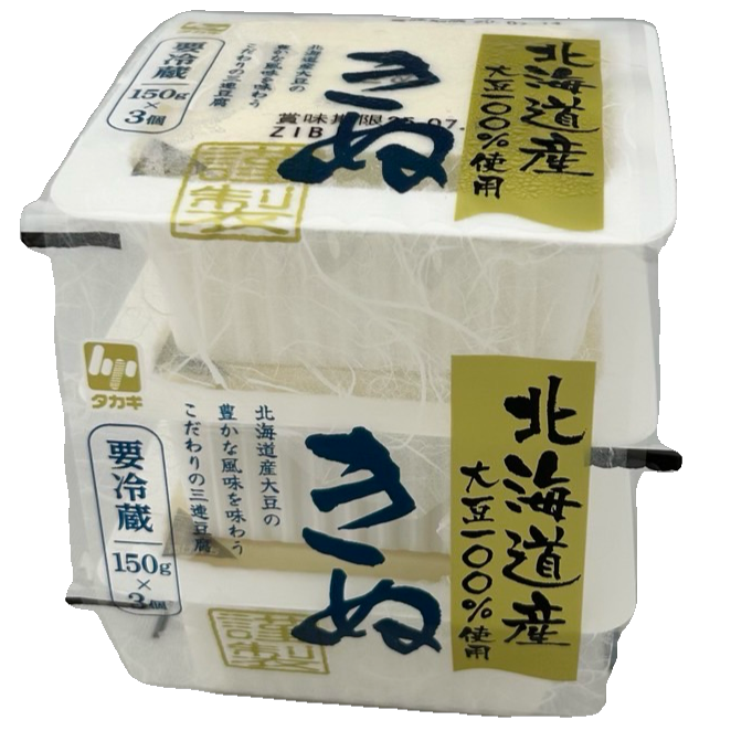 北海道産大豆 100％使用きぬ3ｐ