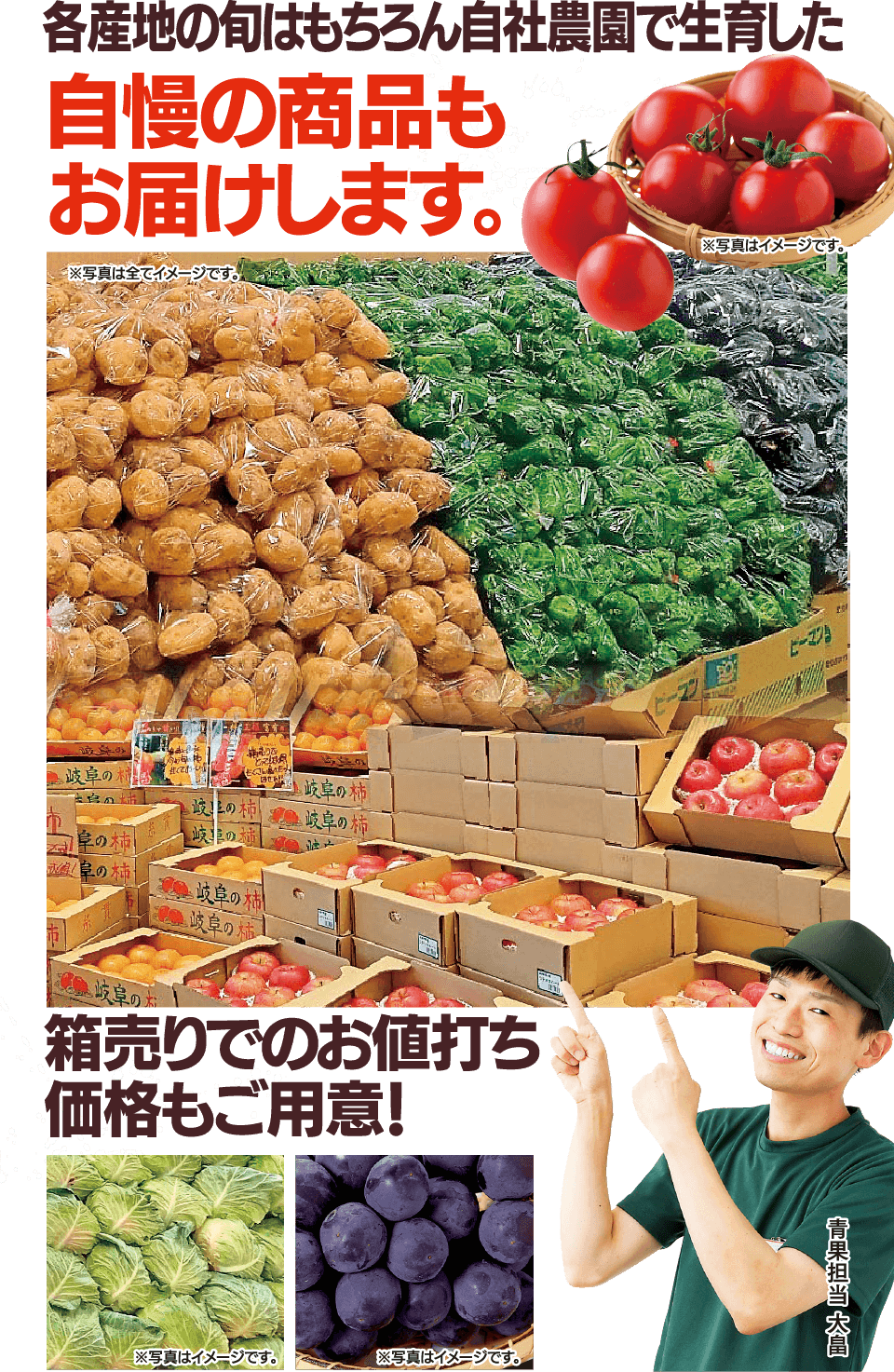 スーパーマーケットバロー中小田井店　青果